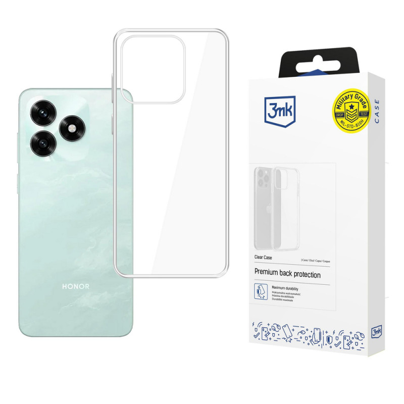 Funda transparente 3MK Clear Case para Honor X5C Plus 4G