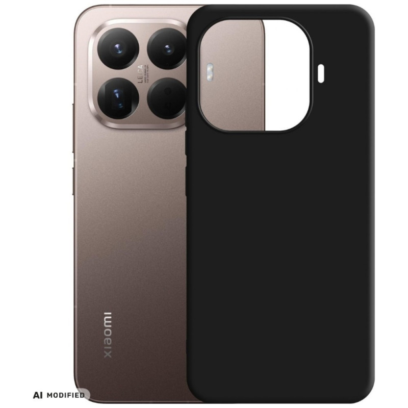 Funda 3MK Matt Case Pro para Xiaomi 15T Pro 5G, negra