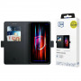 Funda tipo cartera 3MK para Samsung Galaxy S26+, negra