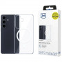 Funda protectora 3mk Clear MagCase para Samsung Galaxy S26, transparente