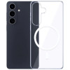 Funda protectora 3mk Clear MagCase para Samsung Galaxy S26, transparente