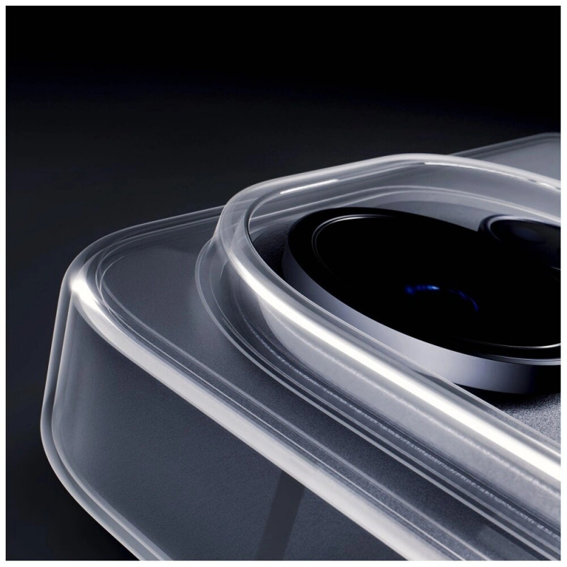 Funda protectora 3mk Clear MagCase para Samsung Galaxy S26, transparente