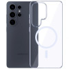 Funda protectora 3mk Clear MagCase para Samsung Galaxy S26 Ultra, transparente