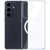 Funda protectora 3mk Clear MagCase para Samsung Galaxy S26+, transparente