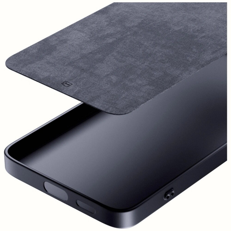 Funda protectora 3mk Matt Case Pro para Samsung Galaxy S26, negra