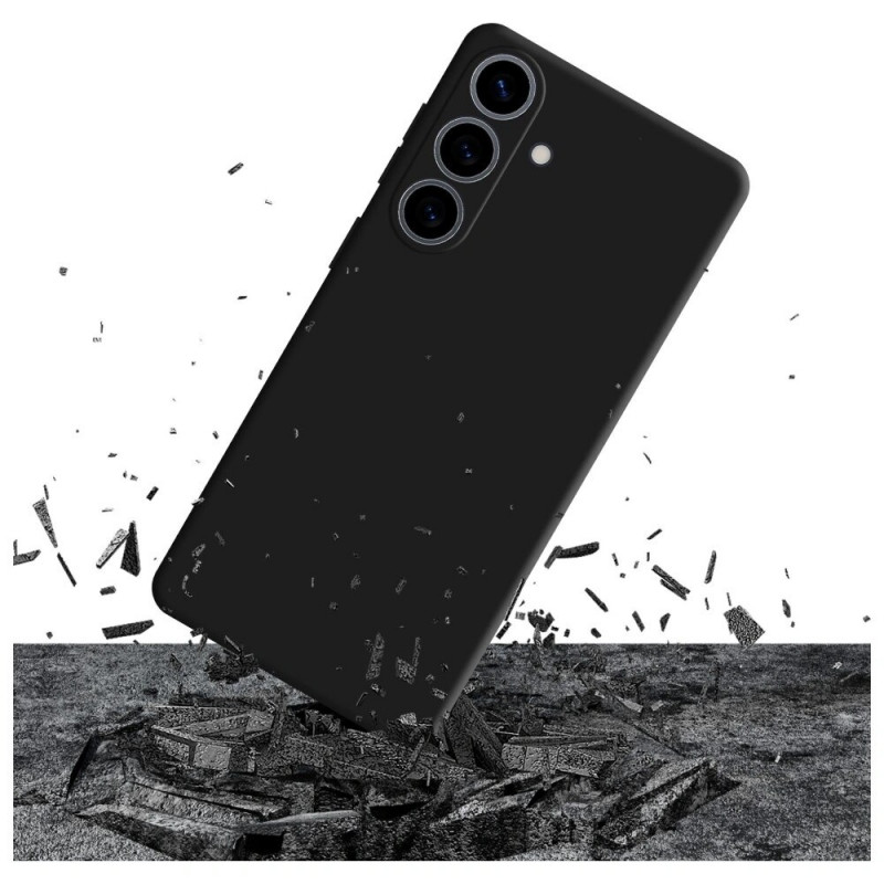 Funda protectora 3mk Matt Case Pro para Samsung Galaxy S26+, negra