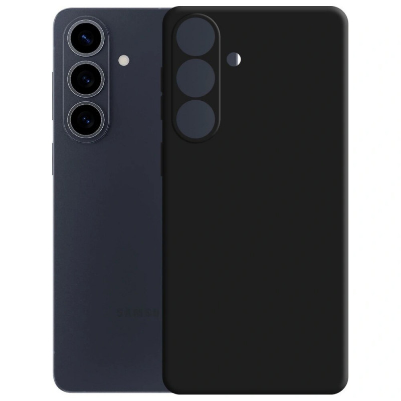 Funda protectora 3mk Matt Case Pro para Samsung Galaxy S26+, negra