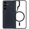 Funda protectora 3mk Satin Armor MagCase para Samsung Galaxy S26+, negra