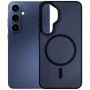 Funda protectora 3mk Smoke MagCase para Samsung Galaxy S26+, negra