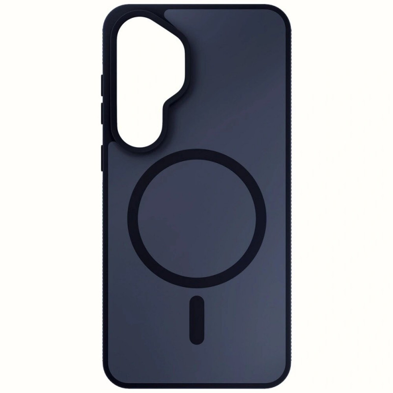 Funda protectora 3mk Smoke MagCase para Samsung Galaxy S26+, negra
