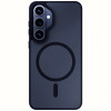 Funda protectora 3mk Smoke MagCase para Samsung Galaxy S26+, negra