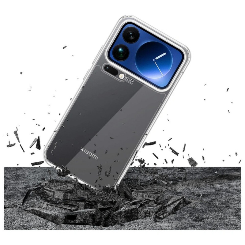 Funda protectora 3mk Armor Case para Xiaomi 17 Pro Max, transparente