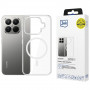 Funda para smartphone 3MK Armor MagCase Xiaomi 15T Pro 5G, transparente