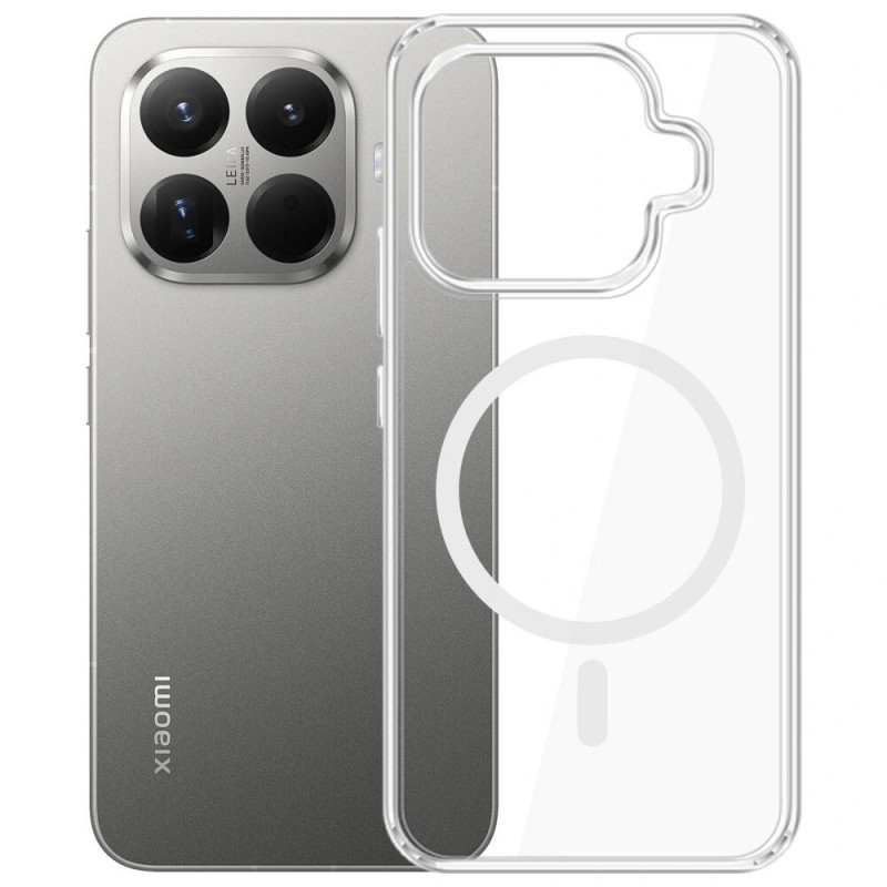 Funda para smartphone 3MK Armor MagCase Xiaomi 15T Pro 5G, transparente