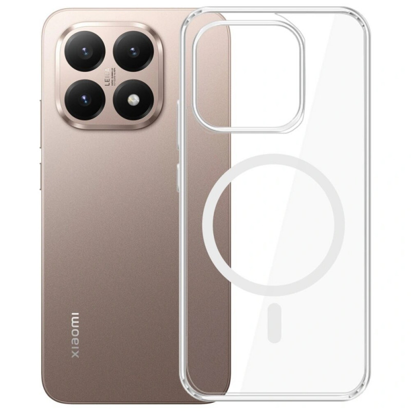 Funda para smartphone 3MK Armor MagCase Xiaomi 15T 5G, transparente