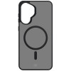 Funda para smartphone 3MK Smoke MagCase Samsung Galaxy A37, negro ahumado