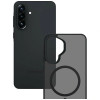 Funda para smartphone 3MK Smoke MagCase Samsung Galaxy A37, negro ahumado