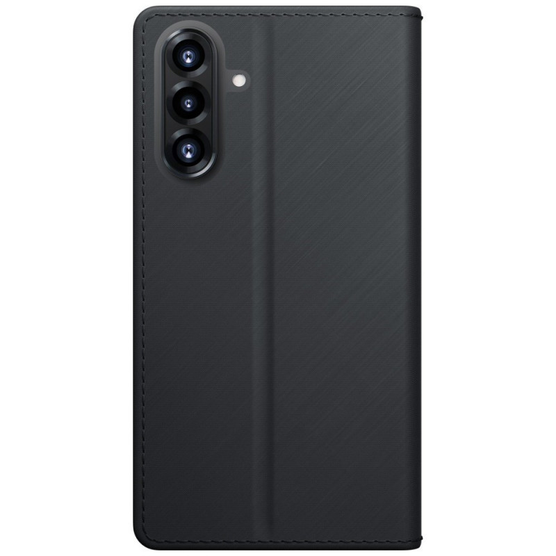 Funda 3MK Wallet Case para smartphone Samsung Galaxy A27 5G, negra