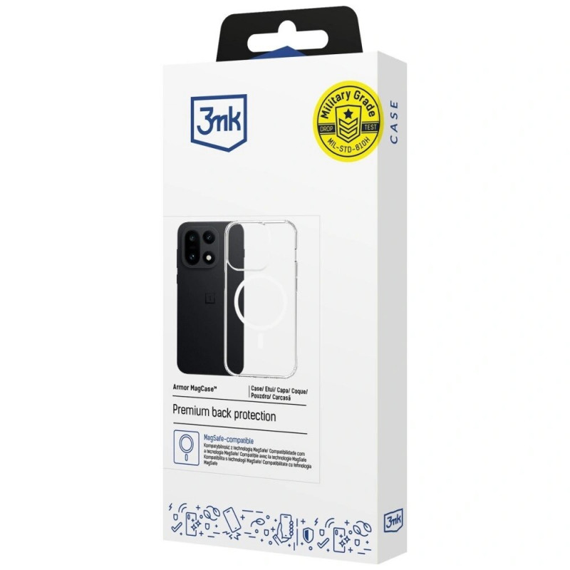 3MK Armor MagCase para OnePlus 15 5G, transparente