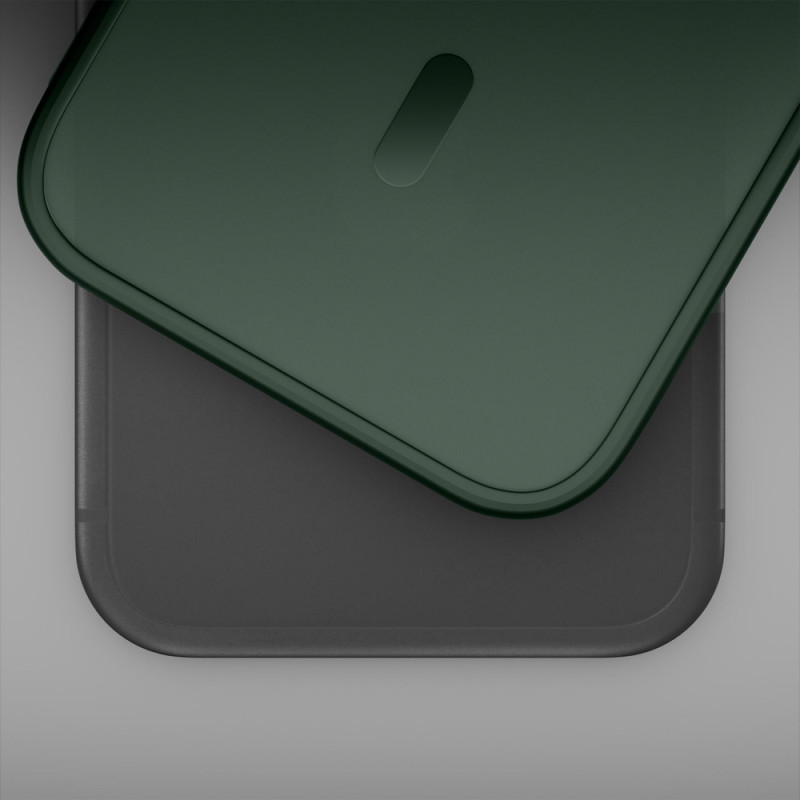 3MK Smoke MagCase para Apple iPhone 16 Pro, verde
