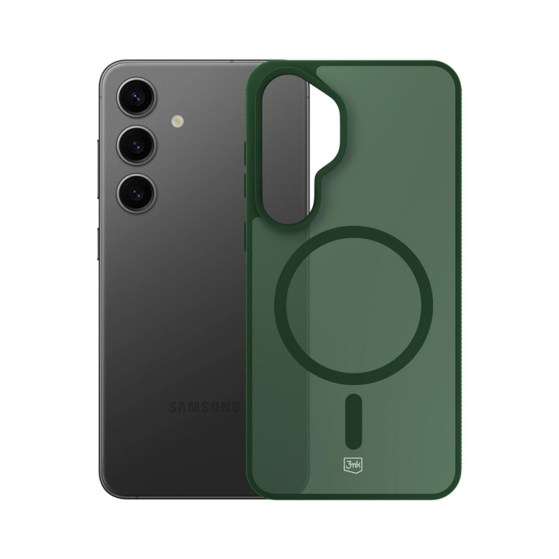 3MK Smoke MagCase para Samsung Galaxy S24, verde