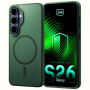 3MK Smoke MagCase para Samsung Galaxy S26+, verde