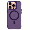 3MK Smoke MagCase para Apple iPhone 16 Pro Max, morado