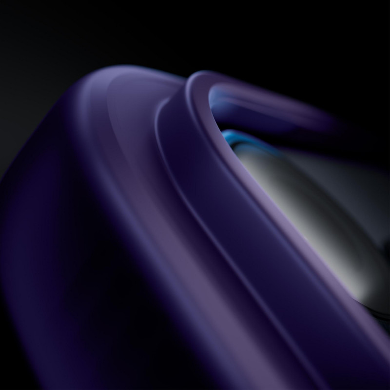 3MK Smoke MagCase para Apple iPhone 16, morado