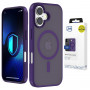 3MK Smoke MagCase para Apple iPhone 17, morado