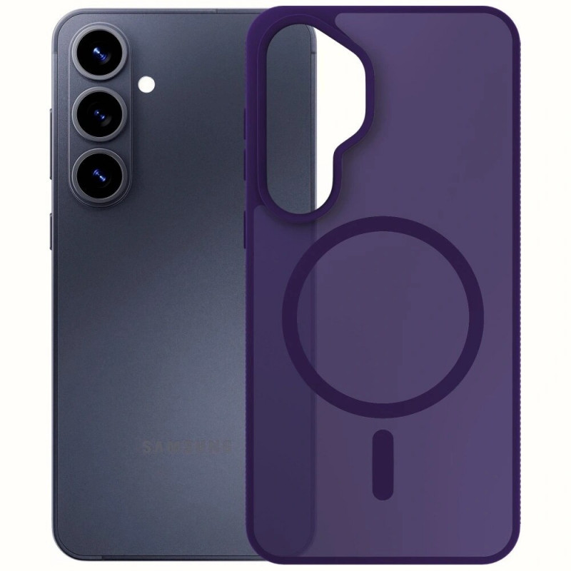 3MK Smoke MagCase para Samsung Galaxy S26+, morado