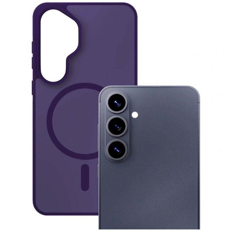 3MK Smoke MagCase para Samsung Galaxy S26+, morado