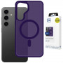 3MK Smoke MagCase para Samsung Galaxy S25, morado