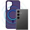 3MK Smoke MagCase para Samsung Galaxy S25, morado