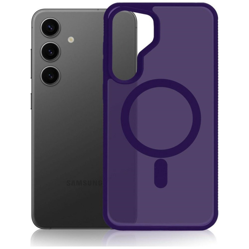 3MK Smoke MagCase para Samsung Galaxy S25, morado