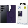 3MK Smoke MagCase para Samsung Galaxy S25 Ultra, morado