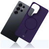 3MK Smoke MagCase para Samsung Galaxy S25 Ultra, morado