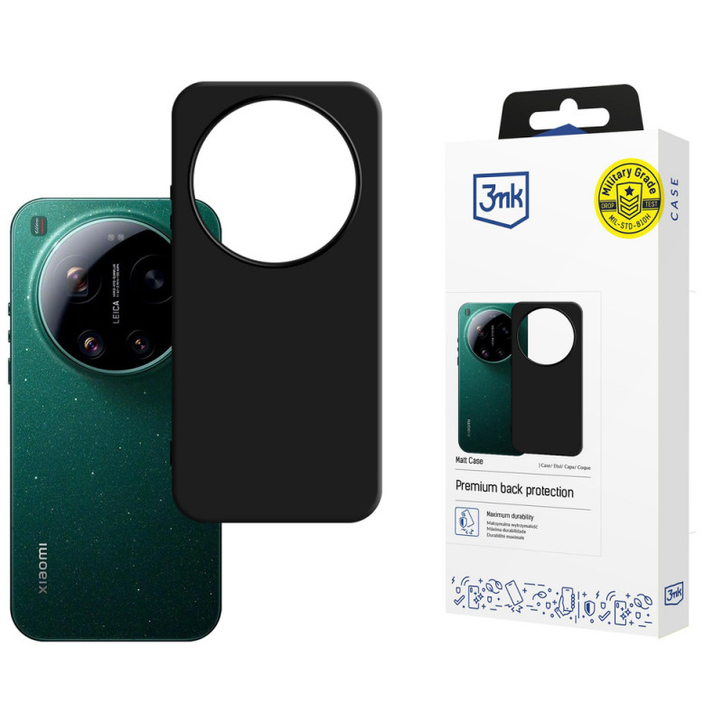 Funda para smartphone 3MK Matt Case Xiaomi 17 Ultra, negra