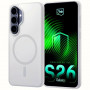 3MK Smoke MagCase para Samsung Galaxy S26+, blanco