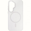 3MK Smoke MagCase para Samsung Galaxy S26+, blanco