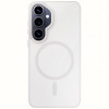 3MK Smoke MagCase para Samsung Galaxy S26+, blanco