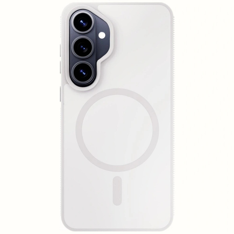 3MK Smoke MagCase para Samsung Galaxy S26+, blanco