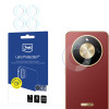 Protector de lente de cámara 3MK Lens Protection para Honor Magic8 Lite (4 uds.)