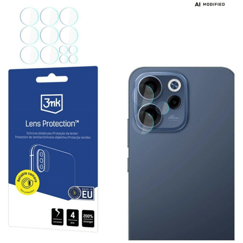 3MK Lens Protection (4 uds.) para Oppo Reno 15 F 5G / Reno 15 FS 5G (CPH2801)