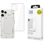 Funda transparente 3MK Clear Case para Nothing Phone (3a) Lite, transparente