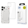 Funda transparente 3MK Clear Case para Nothing Phone (3a) Lite, transparente