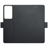 Funda cartera 3MK Wallet Case para Realme C71, negra