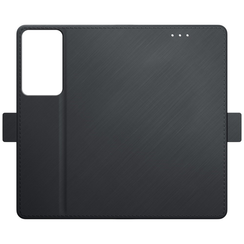Funda cartera 3MK Wallet Case para Realme C71, negra
