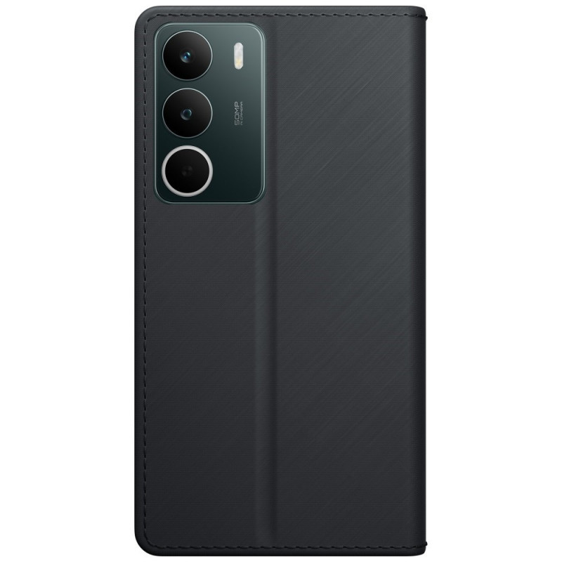 Funda cartera 3MK Wallet Case para Realme C71, negra
