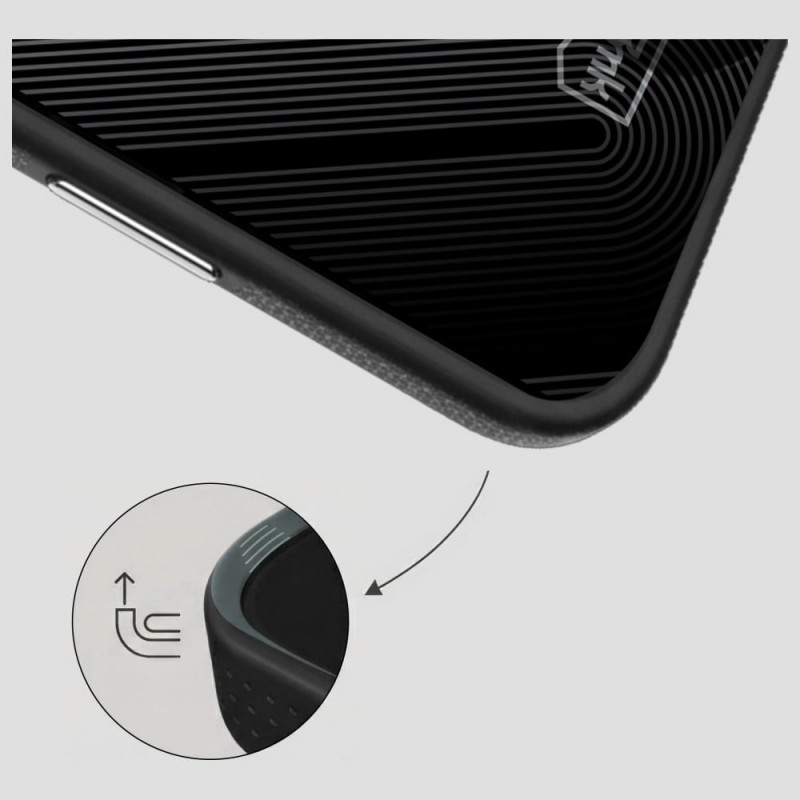 Funda para smartphone 3MK Fortis MagCase Apple iPhone 16, negra