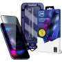 Protector de pantalla de privacidad de cristal templado 3MK HardGlass Max Privacy para Apple iPhone 16 Pro Max, negro
